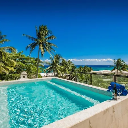 Luxury House In Playacar Steps To The Beach