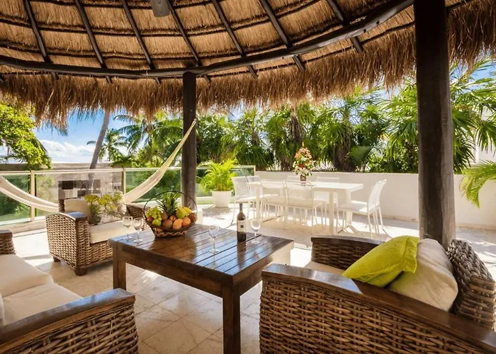 Zazil Ha Playa Del Carmen -9 Bedrooms For 20 Guests Villa Playa del Carmen