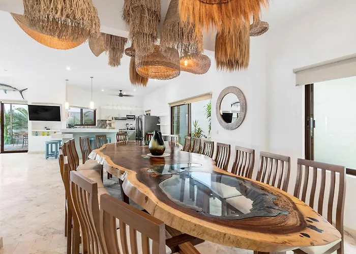Villa Zazil Ha -9 Bedrooms For 18 Guests *